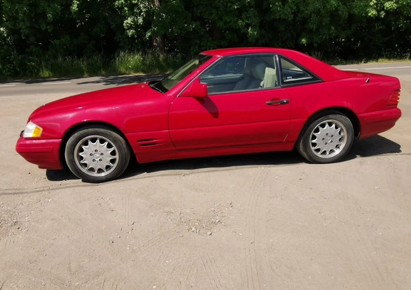 Mercedes-Benz SL cena 68880 przebieg: 102000, rok produkcji 1996 z Iława małe 191